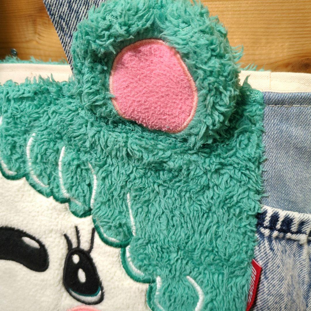 デニムリメイク　トートバッグ