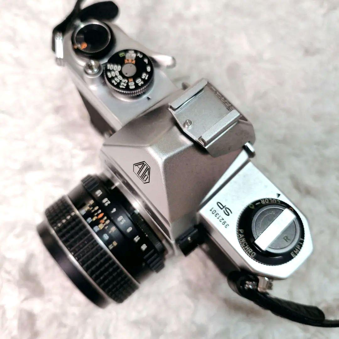 【動作品】 Pentax Spotmatic SMC55mm レザーケース付