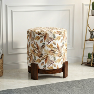Cove Round Pouffe (Maple Leaf)