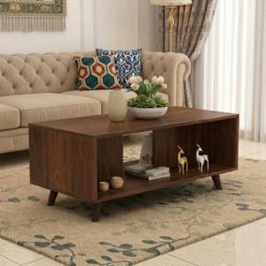 Maison Engineered Wood Coffee Table (Wenge Finish)