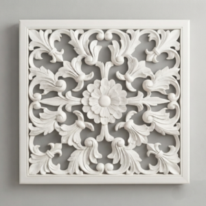 Florenza Wall Panel (White Finish)