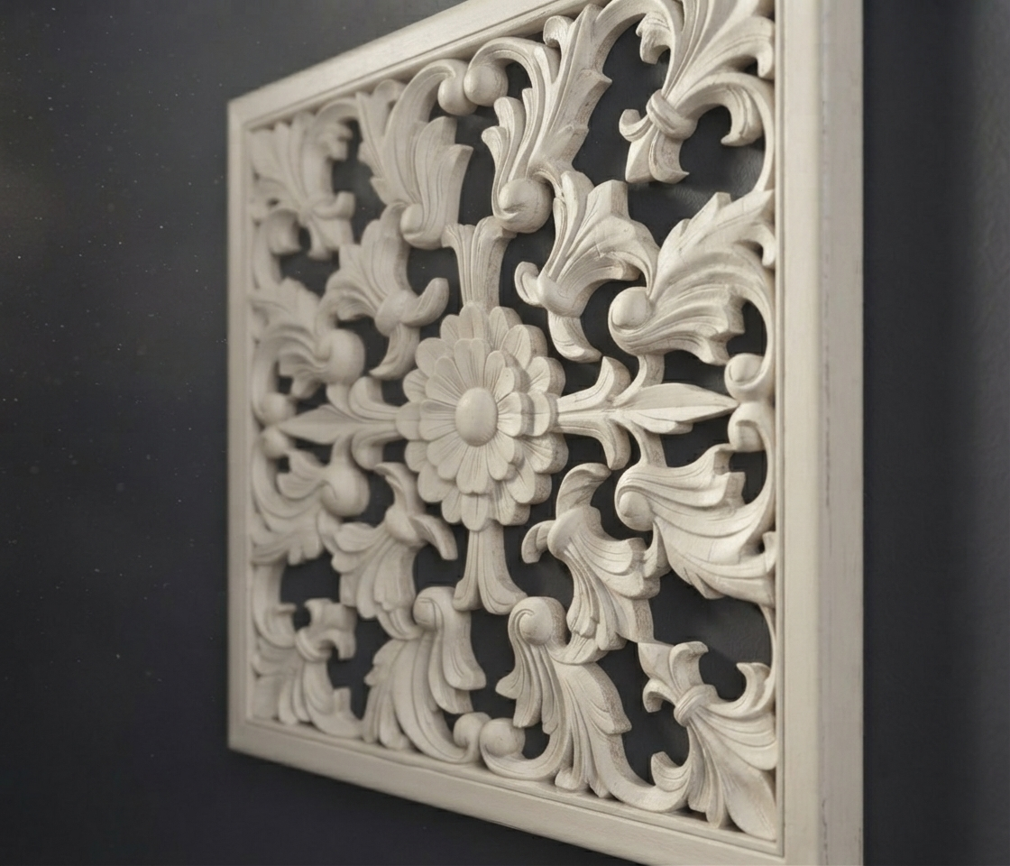 Florenza Wall Panel (White Finish) - Image 4