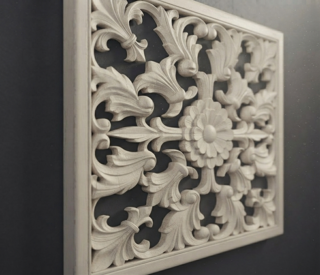 Florenza Wall Panel (White Finish) - Image 5