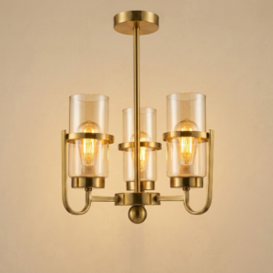 Aurelia Amber 3- Light Chandelier